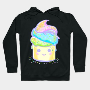 Kawaii Ice Cream Cupcake Hoodie